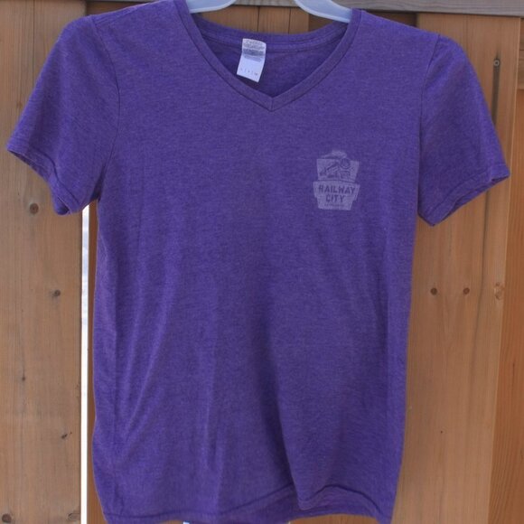 Rare Railway City Brewery t-shirt Small - Picture 1 of 5